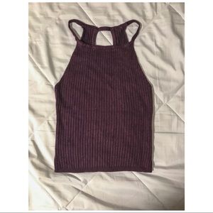PacSun burgundy tank top